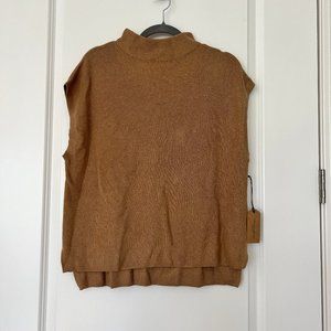 Christian Siriano New York Mock Neck Sleeveless Sweater NWT Size M